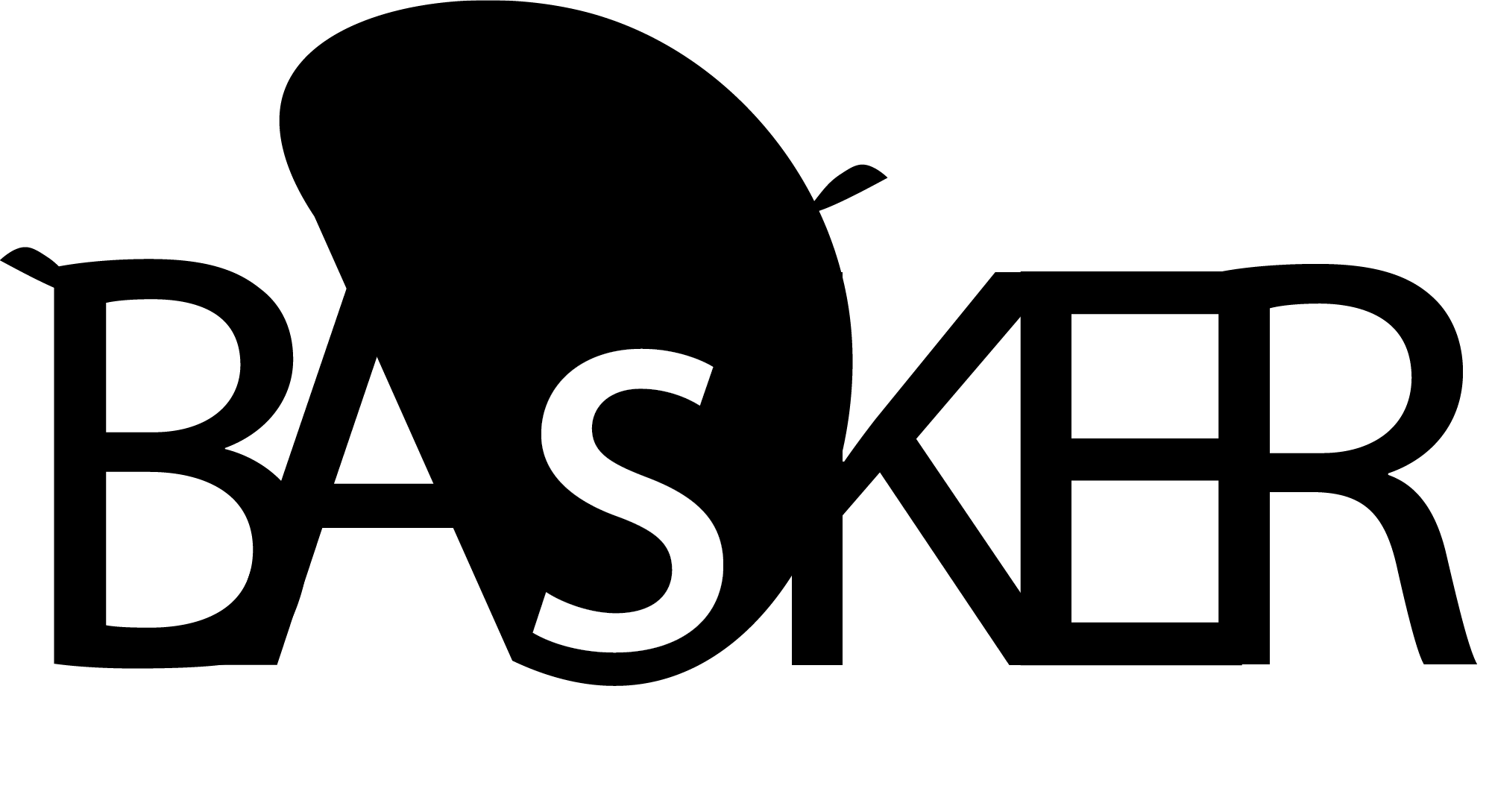 Graafinen suunnittelu Basker Logo